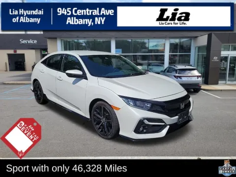 White 2021 Honda Civic Sport for sale in Albany, NY