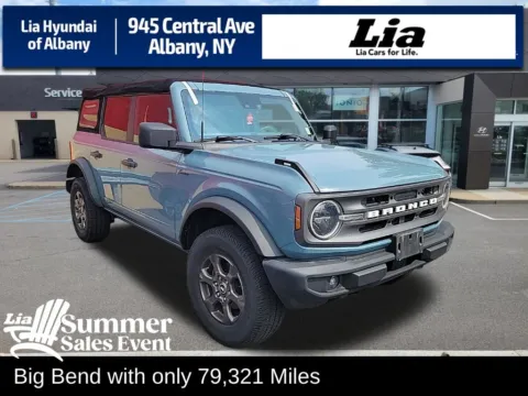 Blue 2022 Ford Bronco Big Bend for sale in Albany, NY