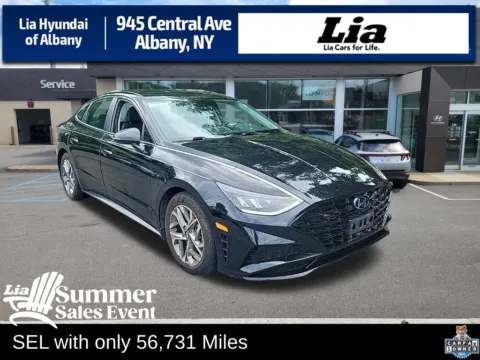 Black 2020 Hyundai Sonata SEL for sale in Albany, NY