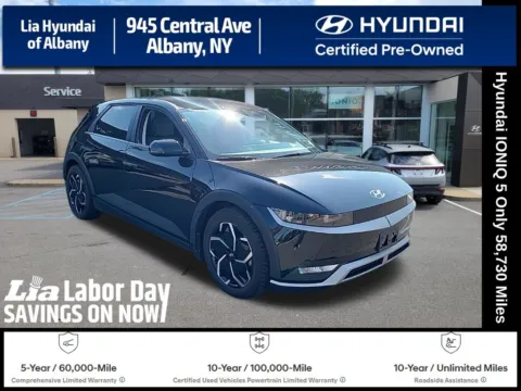 Black 2022 Hyundai IONIQ 5 SE for sale in Albany, NY