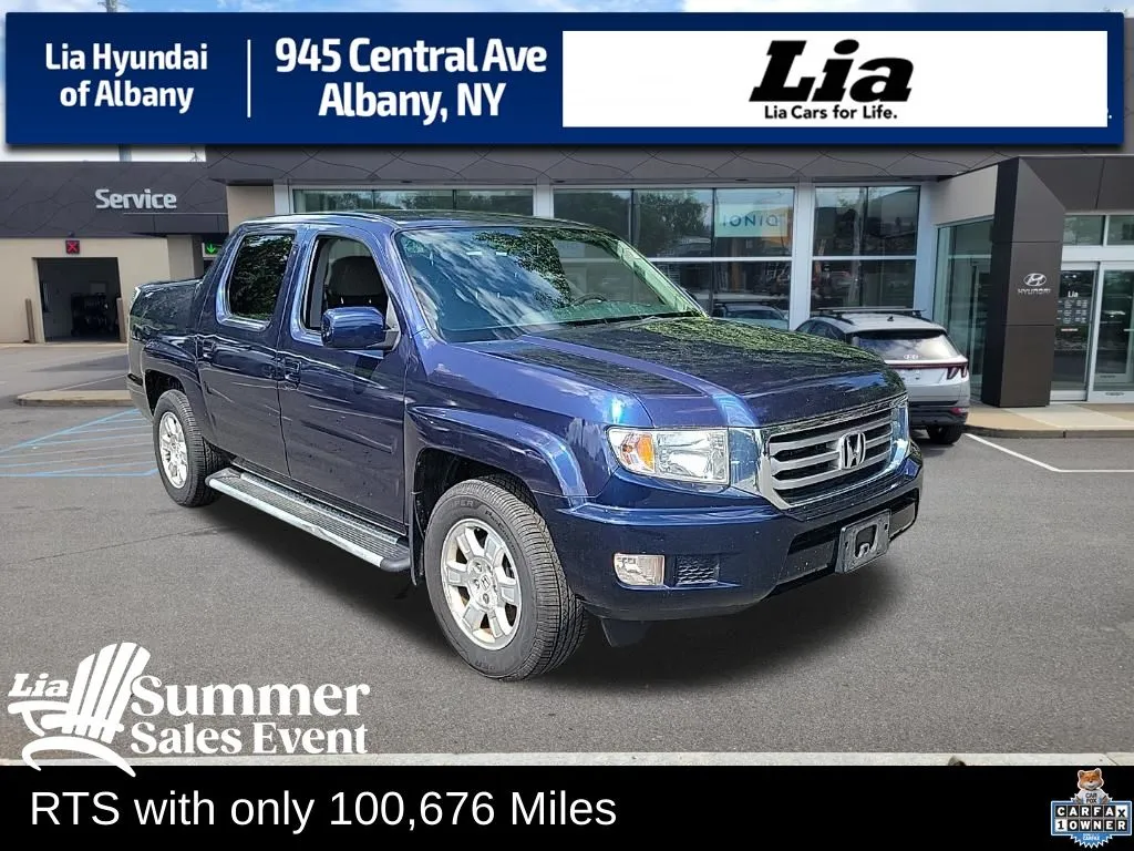Black 2013 Honda Ridgeline RTS for sale in Albany, NY