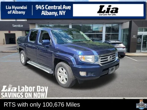 Black 2013 Honda Ridgeline RTS for sale in Albany, NY