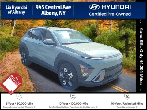 Green 2024 Hyundai Kona SEL for sale in Albany, NY