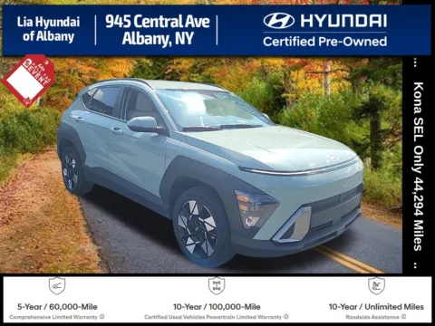Green 2024 Hyundai Kona SEL for sale in Albany, NY