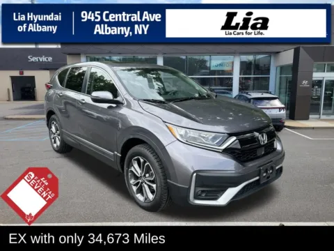 Gray 2021 Honda CR-V EX for sale in Albany, NY