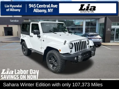 White 2017 Jeep Wrangler Winter for sale in Albany, NY