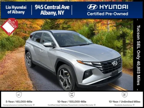 Silver 2023 Hyundai Tucson SEL for sale in Albany, NY
