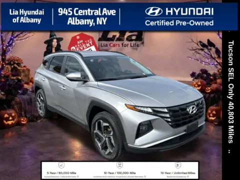 Silver 2023 Hyundai Tucson SEL for sale in Albany, NY
