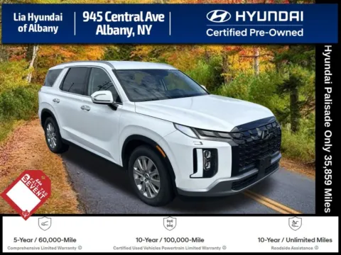 White 2025 Hyundai Palisade SEL for sale in Albany, NY