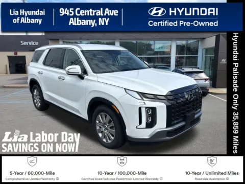 White 2025 Hyundai Palisade SEL for sale in Albany, NY