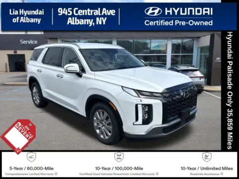 White 2025 Hyundai Palisade SEL for sale in Albany, NY