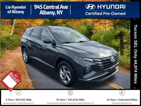 Gray 2022 Hyundai Tucson SEL for sale in Albany, NY