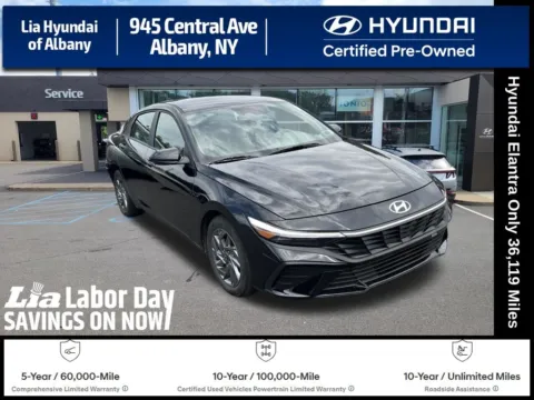 Black 2024 Hyundai Elantra SEL for sale in Albany, NY