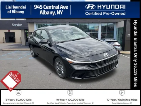 Black 2024 Hyundai Elantra SEL for sale in Albany, NY