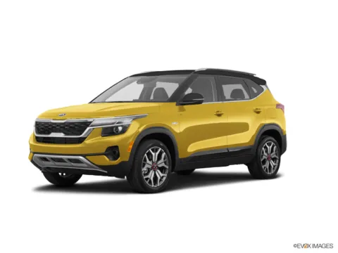Yellow 2021 Kia Seltos SX for sale in Albany, NY