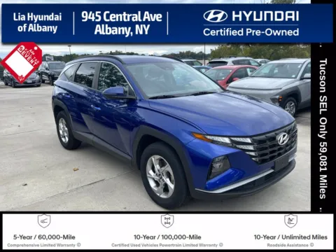 Blue 2023 Hyundai Tucson SEL for sale in Albany, NY