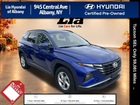 Blue 2023 Hyundai Tucson SEL for sale in Albany, NY