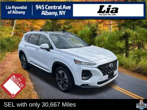 White 2020 Hyundai Santa Fe SEL for sale in Albany, NY