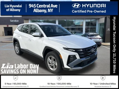 White 2025 Hyundai Tucson SE for sale in Albany, NY