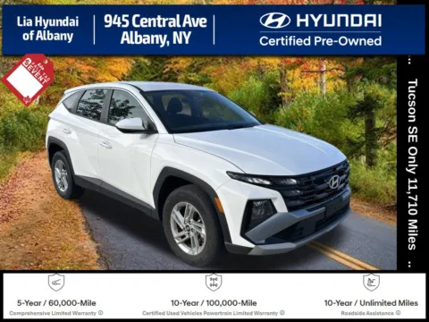 White 2025 Hyundai Tucson SE for sale in Albany, NY