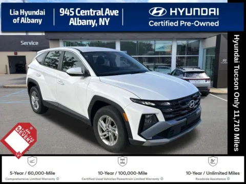 White 2025 Hyundai Tucson SE for sale in Albany, NY