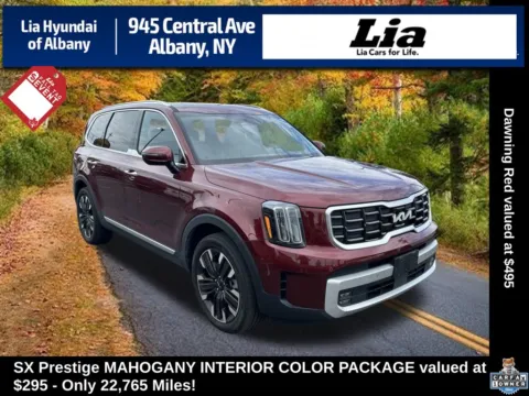 Red 2024 Kia Telluride SX-Prestige for sale in Albany, NY