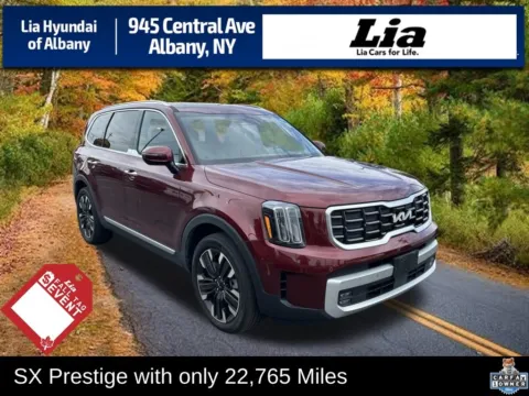 Red 2024 Kia Telluride SX-Prestige for sale in Albany, NY