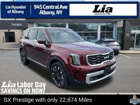 Red 2024 Kia Telluride SX-Prestige for sale in Albany, NY