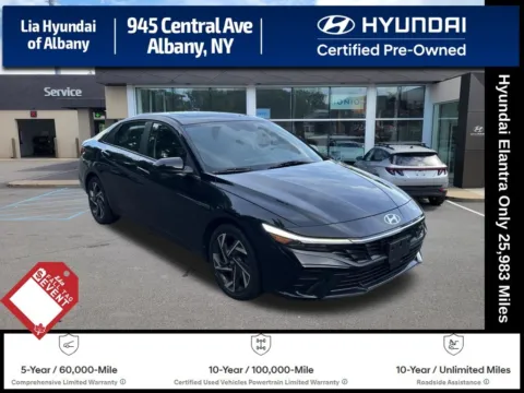 Black 2024 Hyundai Elantra SEL for sale in Albany, NY
