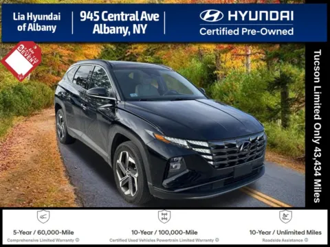 Black 2023 Hyundai Tucson Limited for sale in Albany, NY