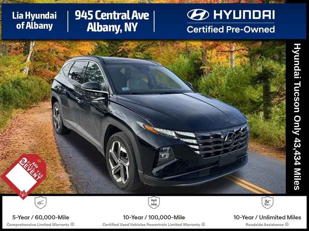 Black 2023 Hyundai Tucson Limited for sale in Albany, NY