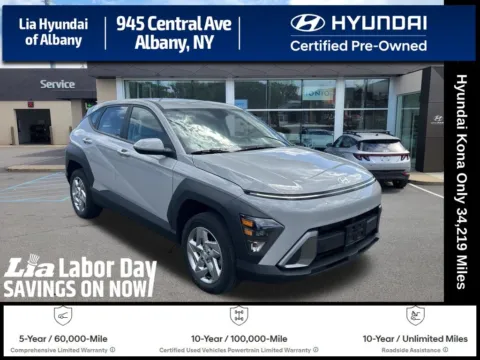 Gray 2024 Hyundai Kona SE for sale in Albany, NY