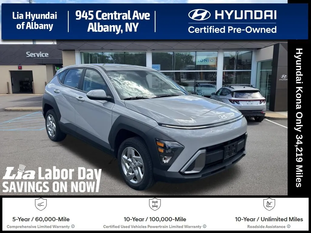 Gray 2024 Hyundai Kona SE for sale in Albany, NY