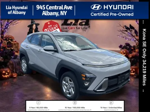 Gray 2024 Hyundai Kona SE for sale in Albany, NY