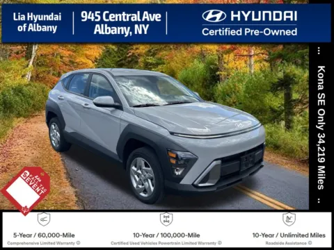 Gray 2024 Hyundai Kona SE for sale in Albany, NY