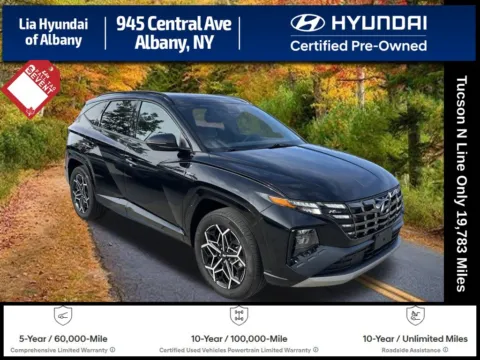 Black 2023 Hyundai Tucson N Line for sale in Albany, NY