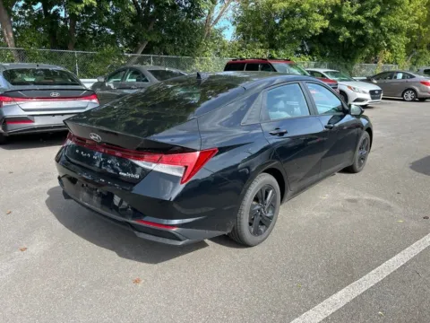 Another view of 2023 Hyundai Elantra Hybrid Blue for sale in Albany, NY at Lia Hyundai Albany