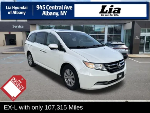 White 2016 Honda Odyssey EX-L for sale in Albany, NY