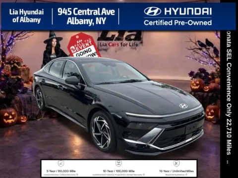 Black 2025 Hyundai Sonata SEL Convenience for sale in Albany, NY