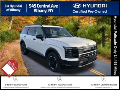 White 2026 Hyundai Palisade XRT Pro for sale in Albany, NY
