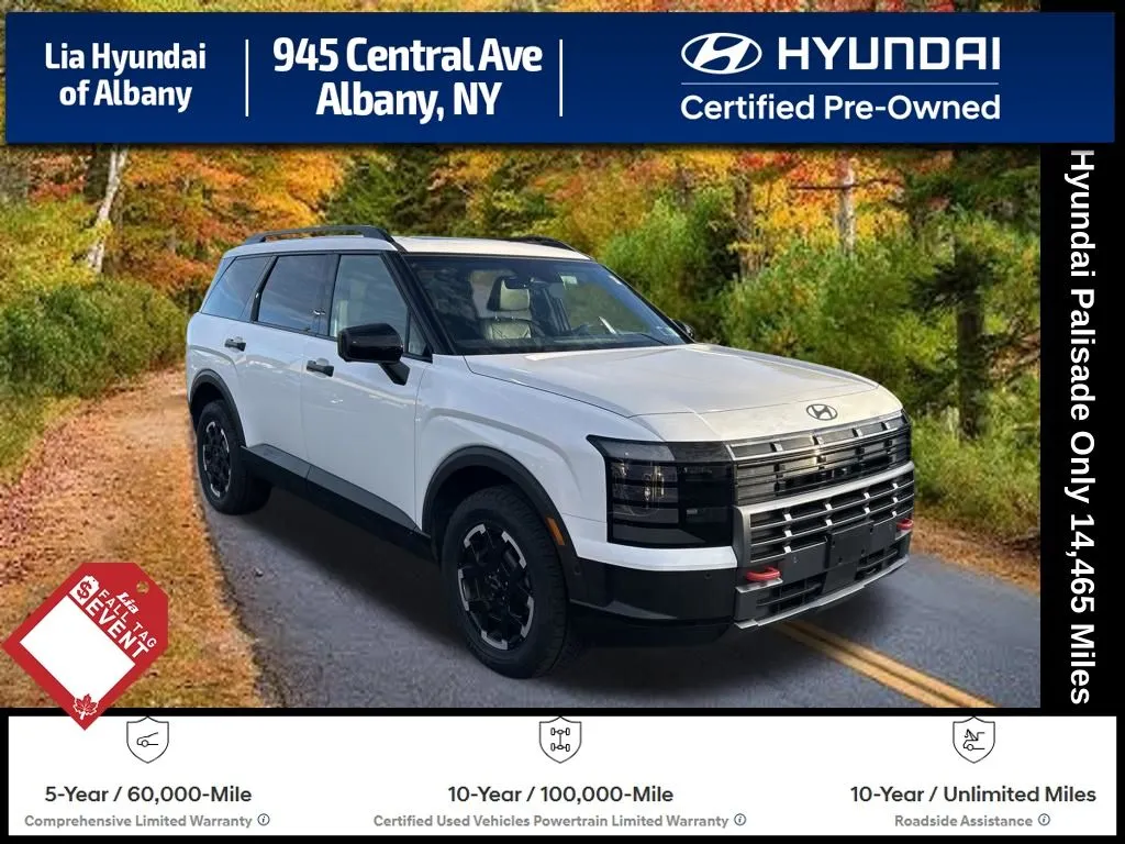 White 2026 Hyundai Palisade XRT Pro for sale in Albany, NY