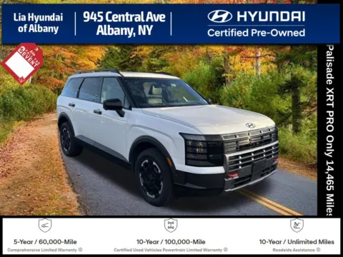 White 2026 Hyundai Palisade XRT Pro for sale in Albany, NY