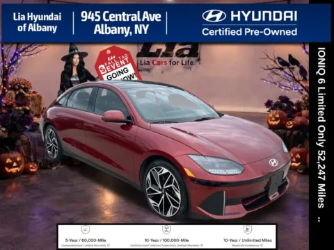 Red 2023 Hyundai IONIQ 6 Limited for sale in Albany, NY