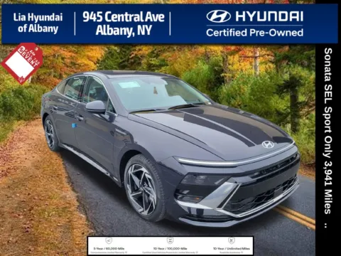 Blue 2026 Hyundai Sonata SEL Sport for sale in Albany, NY