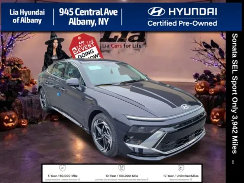 Blue 2026 Hyundai Sonata SEL Sport for sale in Albany, NY