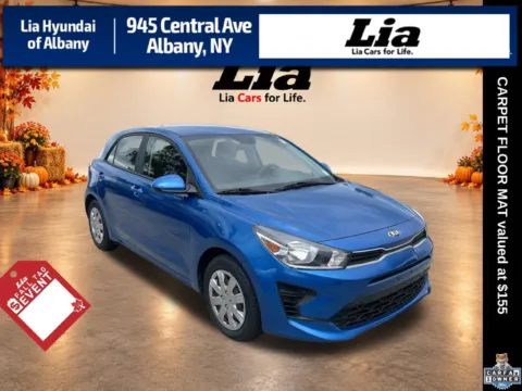 Blue 2021 Kia Rio S for sale in Albany, NY