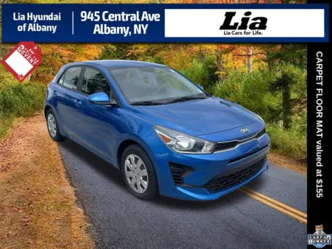 Blue 2021 Kia Rio S for sale in Albany, NY