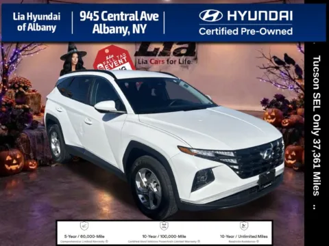 White 2024 Hyundai Tucson SEL for sale in Albany, NY