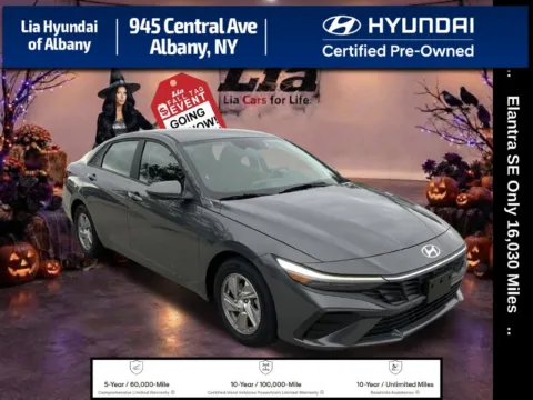 Gray 2024 Hyundai Elantra SE for sale in Albany, NY