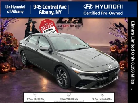 Gray 2025 Hyundai Elantra Limited for sale in Albany, NY